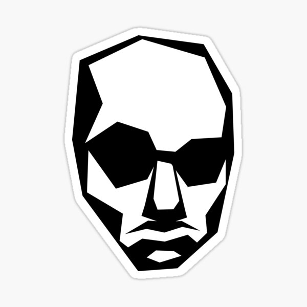 Stoic Floating Head Sticker