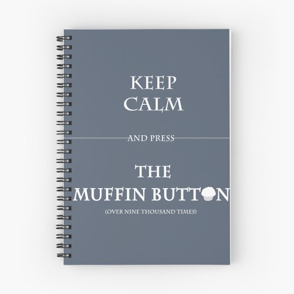 Item preview, Keep Calm and Press the Muffin Button designed and sold by Slame.