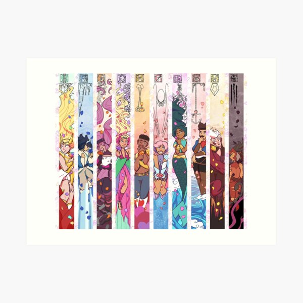 Princess Alliance Art Print