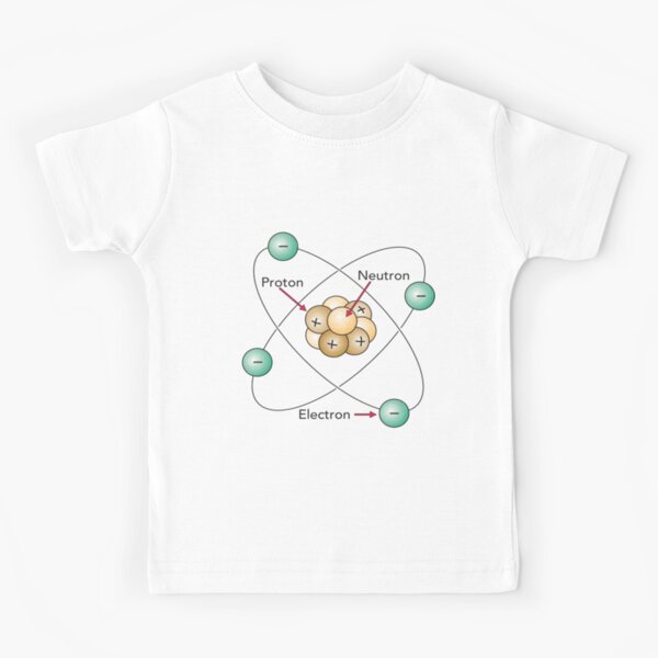 Atom Proton Neutron Electron Nucleus Kids T-Shirt