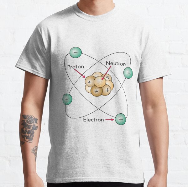 Atom Proton Neutron Electron Nucleus Classic T-Shirt