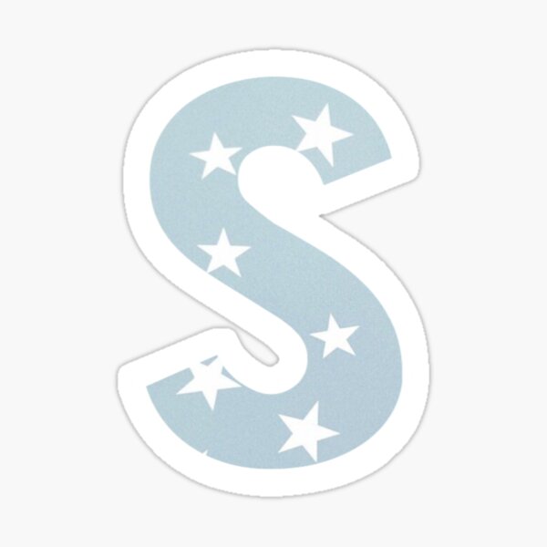 Letter S Sticker – Moon Light Sticker Co.