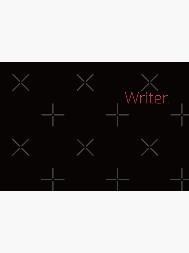 Copy of Writer. (Thin Red Text) by willpate