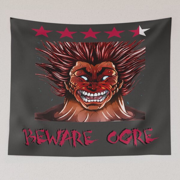 Item preview, Yujiro Hanma - Beware Ogre designed and sold by Diaz-Shop.