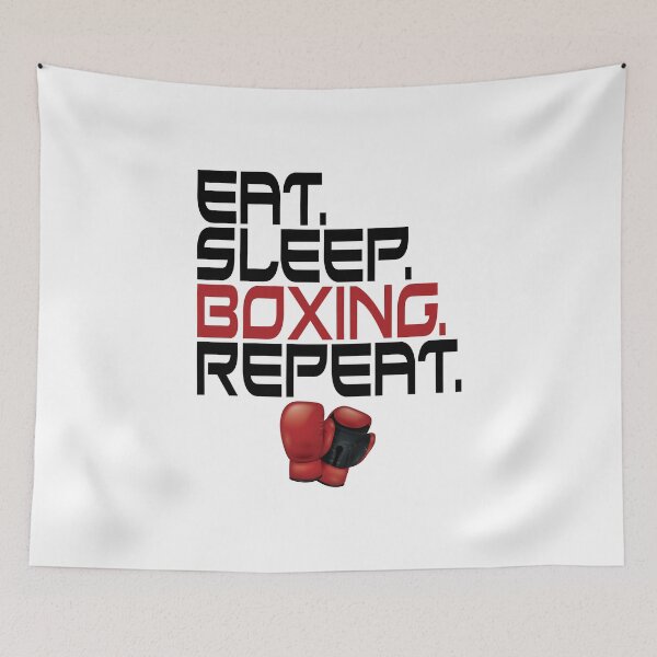 Item preview, Boxing product - Eat Sleep Repeat - Boxer Gifts designed and sold by stuch75.