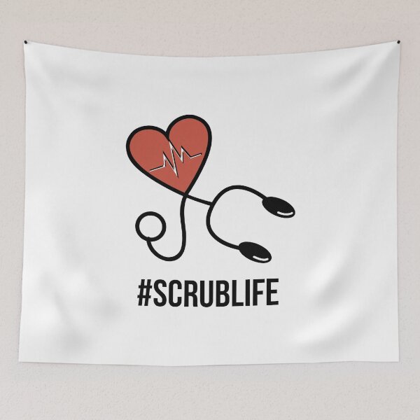 Item preview, Funny product Nurse - Hashtag Scrublife - Gifts for Nursing Student designed and sold by stuch75.