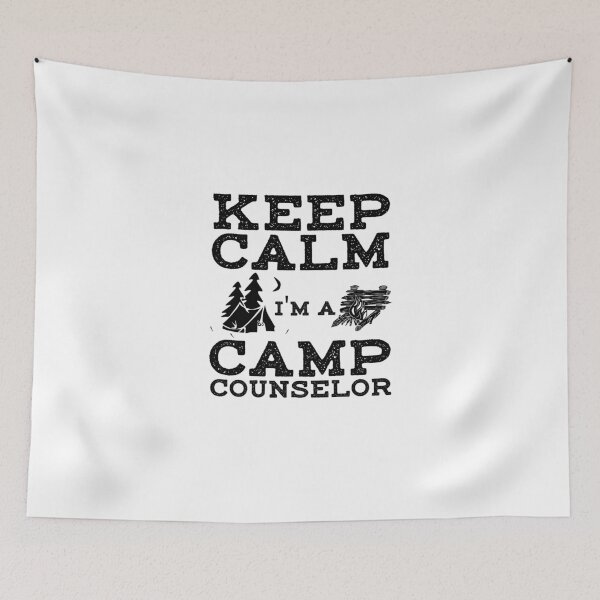 Item preview, Camp Counselor product - Keep Calm I'm a - Funny Camping Gifts designed and sold by stuch75.