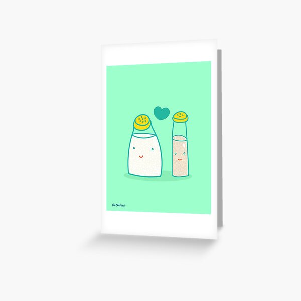 Pepper + Salt Love Greeting Card