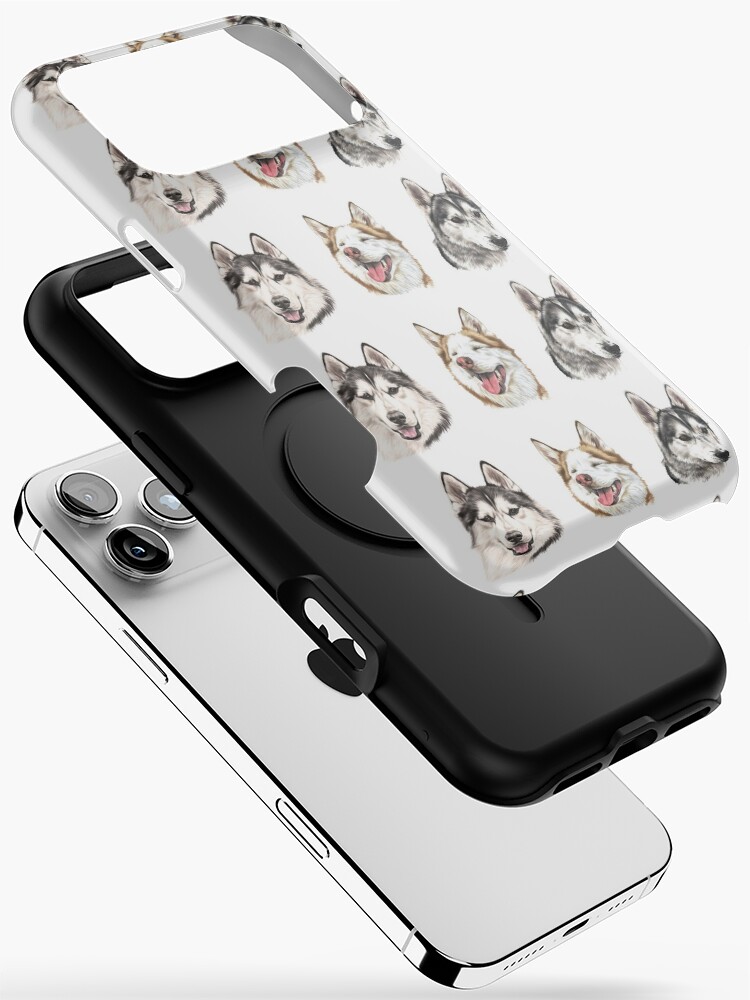 Husky trio iPhone Case