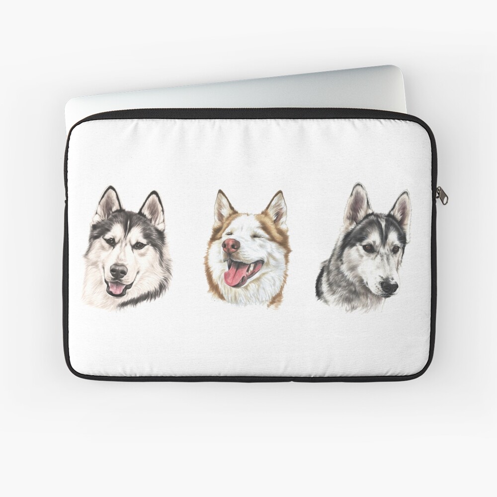 Husky trio iPhone Case