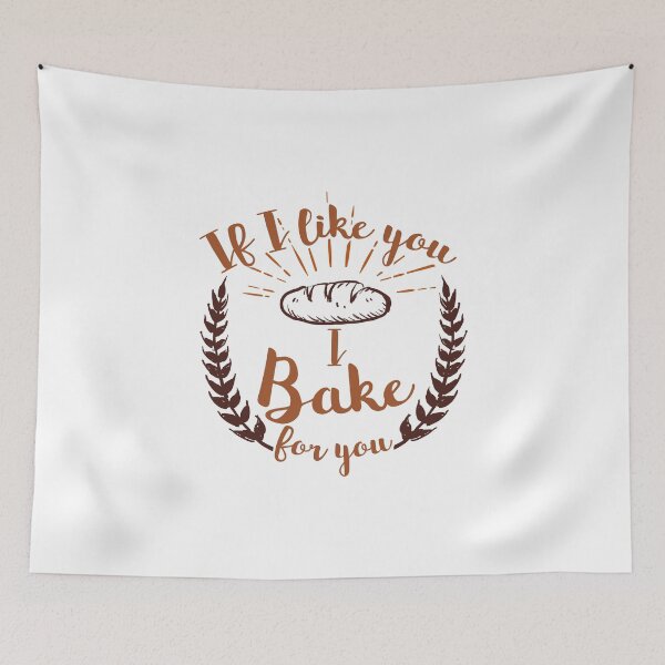 Item preview, Baker product - If I Like You Bake for - Baking Theme Gifts designed and sold by stuch75.
