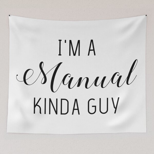 Item preview, Manual Kinda Guy - Photographer designed and sold by lewbarberdesign.