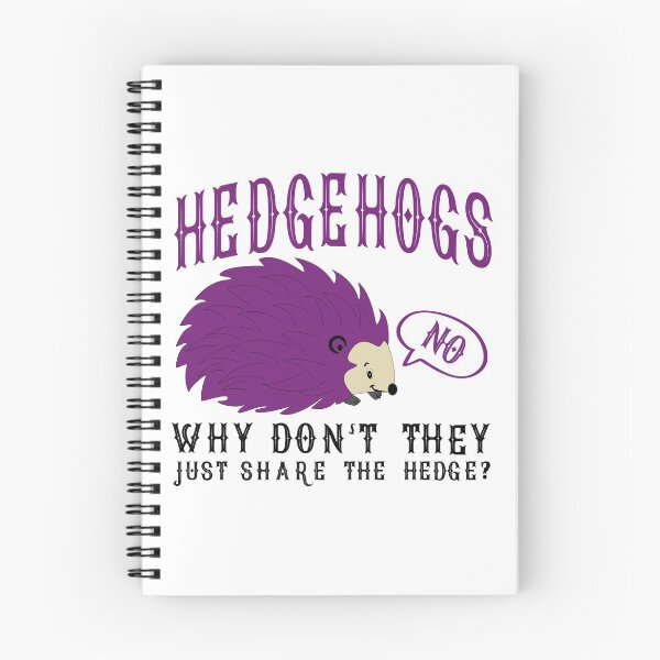Item preview, product Hedgehog Humor  No Why Don't   Pet Gift Ideas  design designed and sold by stuch75.