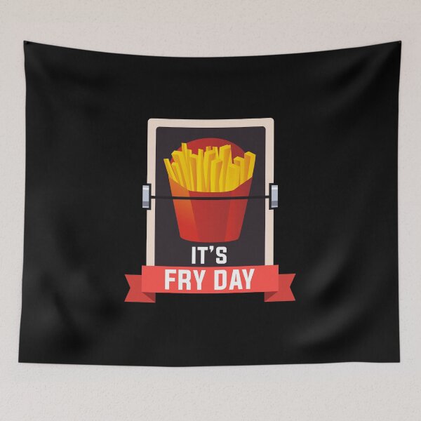 Item preview, French Fries product - Its Fry Day - Gym Lover Gifts For Food Lovers designed and sold by stuch75.