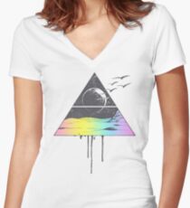 Breathe Women's Fitted V-Neck T-Shirt
