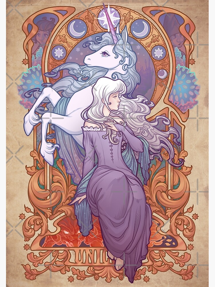 Lady Amalthea - The Last Unicorn by medusadollmaker
