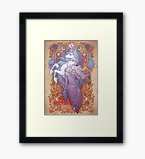 Lámina enmarcada Lady Amalthea - El último unicornio