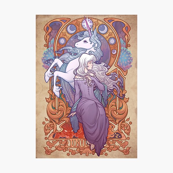 Lady Amalthea - The Last Unicorn Photographic Print