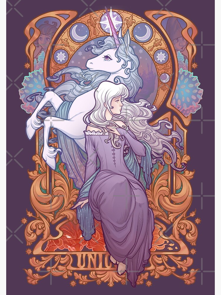 Lady Amalthea - The Last Unicorn by medusadollmaker