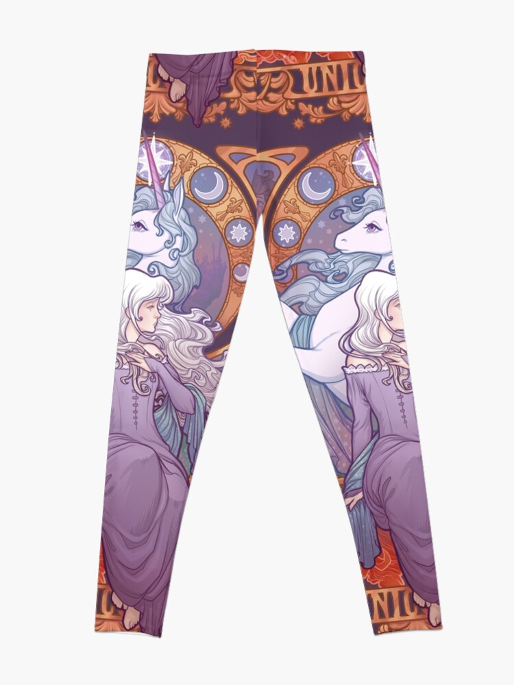 Alternate view of Lady Amalthea - The Last Unicorn Leggings