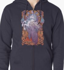 Lady Amalthea - The Last Unicorn Zipped Hoodie