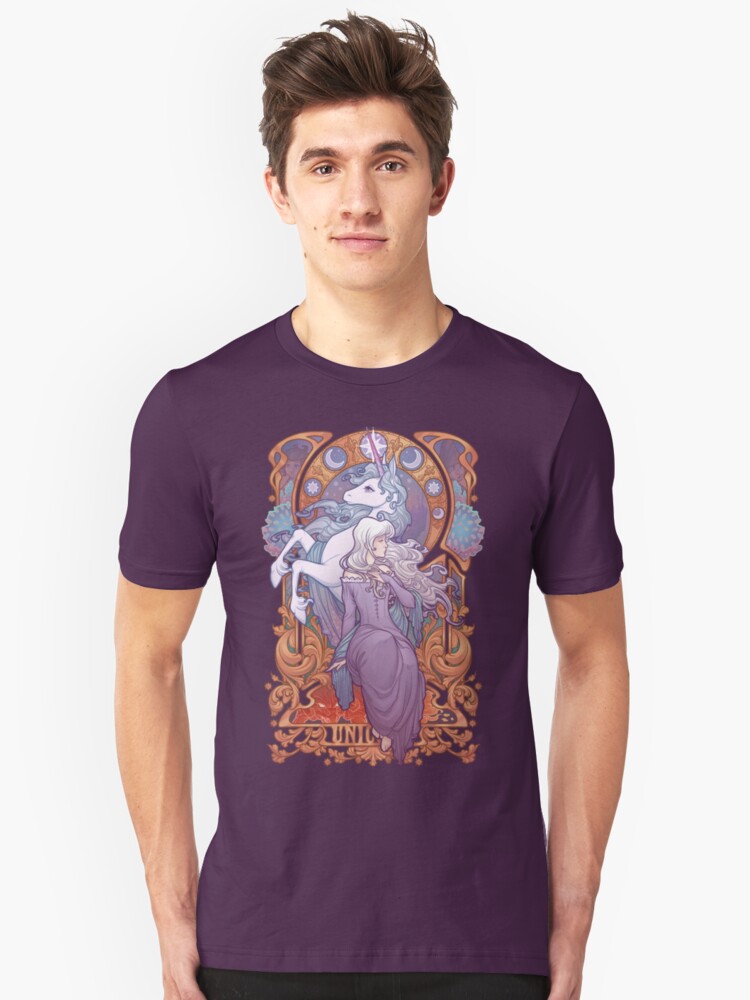 Alternate view of Lady Amalthea - The Last Unicorn Slim Fit T-Shirt