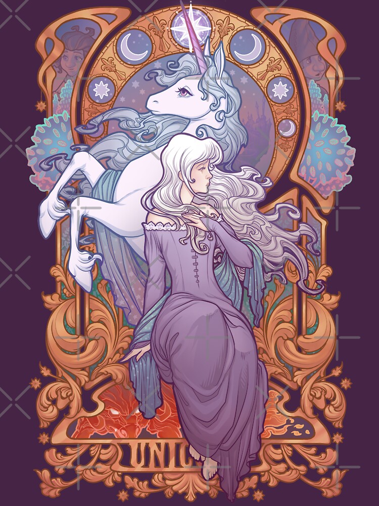 Lady Amalthea - The Last Unicorn by medusadollmaker