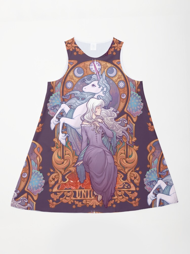 Lady Amalthea - The Last Unicorn" A-Line Dress for Sale by medusadollmaker  | Redbubble