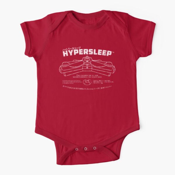 Hypersleep Short Sleeve Baby One-Piece