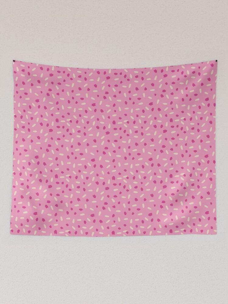 Thumbnail 2 of 3, Tapestry, Confetti Sprinkles in Pink designed and sold by tinytenacious.