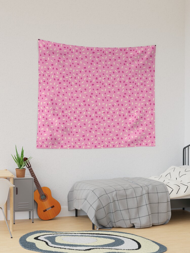 Thumbnail 1 of 3, Tapestry, Confetti Sprinkles in Pink designed and sold by tinytenacious.