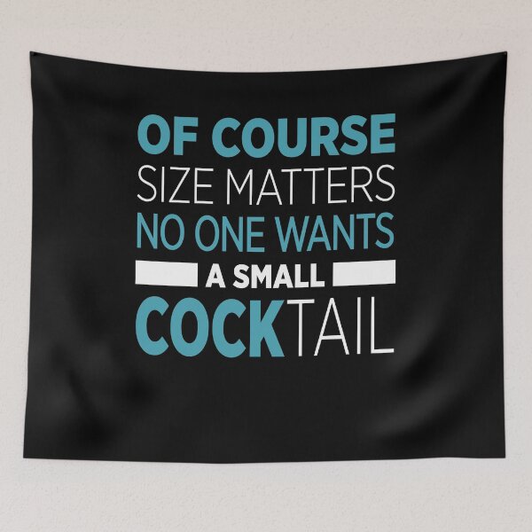 Item preview, Funny drinking tee for women - No one wants a small cocktail designed and sold by fermo.
