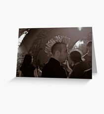 Clubbing & Sex Pistols . by Brown Sugar . Views (307) thank yoy friends !!! Greeting Card
