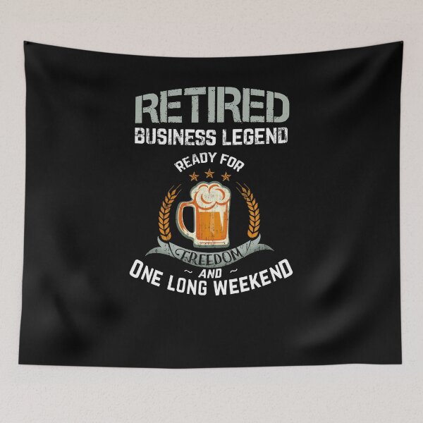 Item preview, Retired Business Manager Gift Idea T-Shirt beer lover designed and sold by fermo.