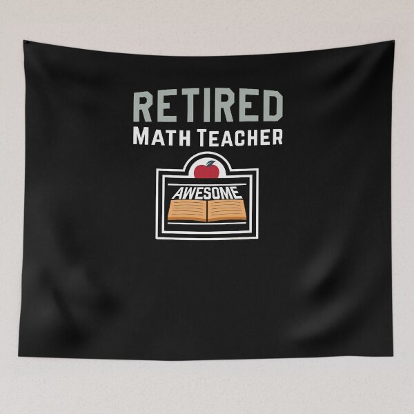 Item preview, Retired Math Teacher T-Shirt - Retirement Gift Idea tee designed and sold by fermo.