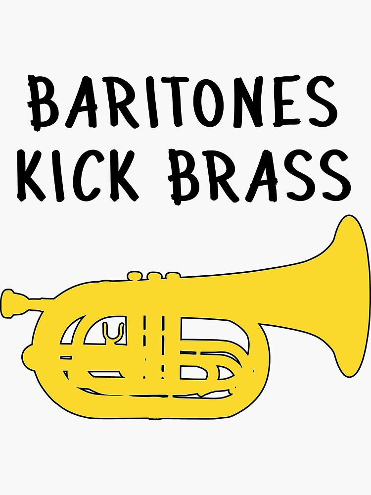 "Funny marching baritone gift, Marching Band, Concert Band Baritones