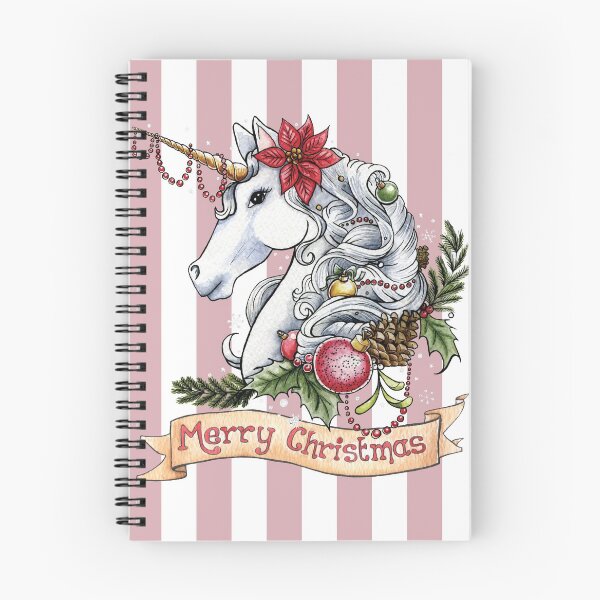 Item preview, Christmas Unicorn designed and sold by LCWaterworth.