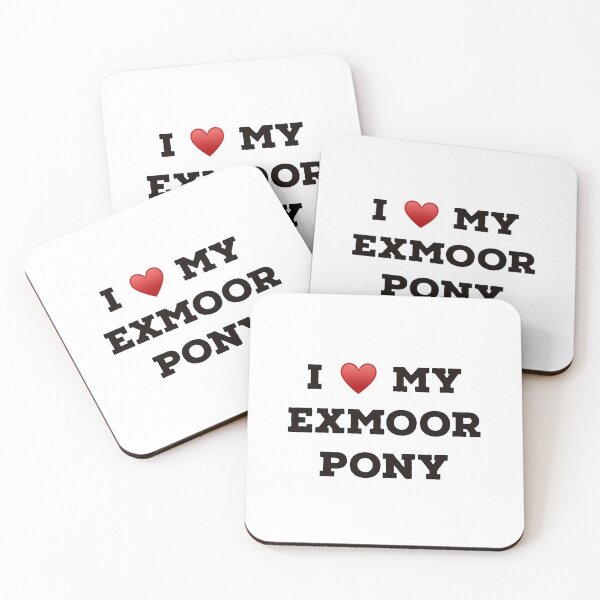 Item preview, I Love My Exmoor Pony designed and sold by Yviemakes.