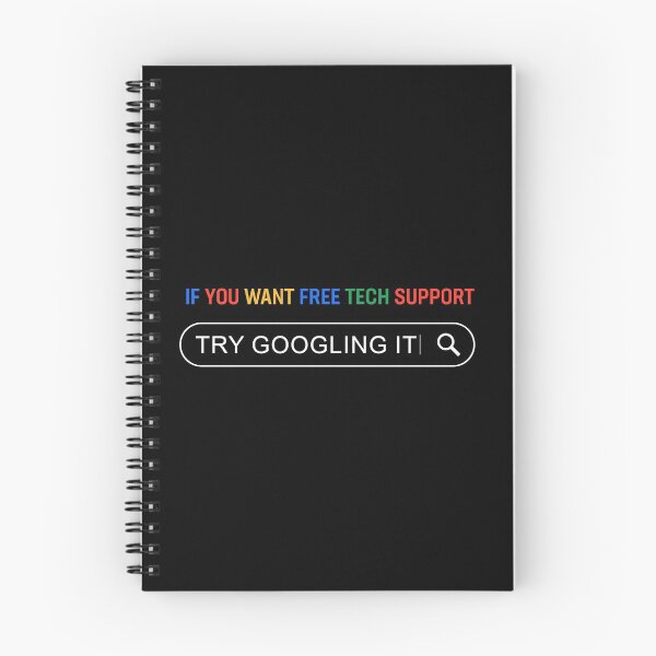 Item preview, If you want free tech support try googling it designed and sold by Gold Wings Tees.