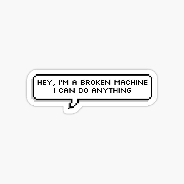 Ich kann alles tun Sticker