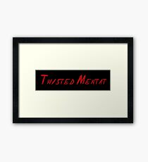 Twisted Mentat Framed Print