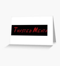 Twisted Mentat Greeting Card
