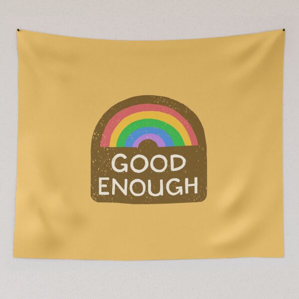 Item preview, Good Enough Merit Badge designed and sold by Bailey Collins.