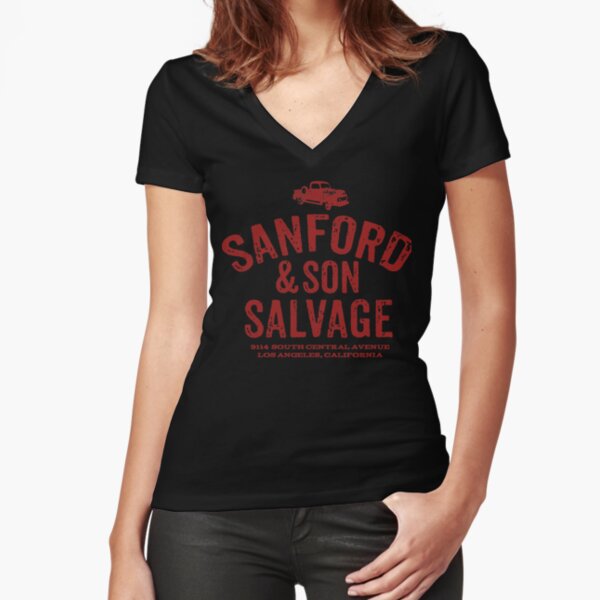 Sanford & Son Salvage Fitted V-Neck T-Shirt