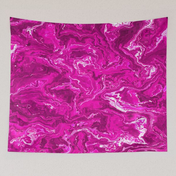 Item preview, Electric Marble (Hot Pink) designed and sold by MidnightRain.