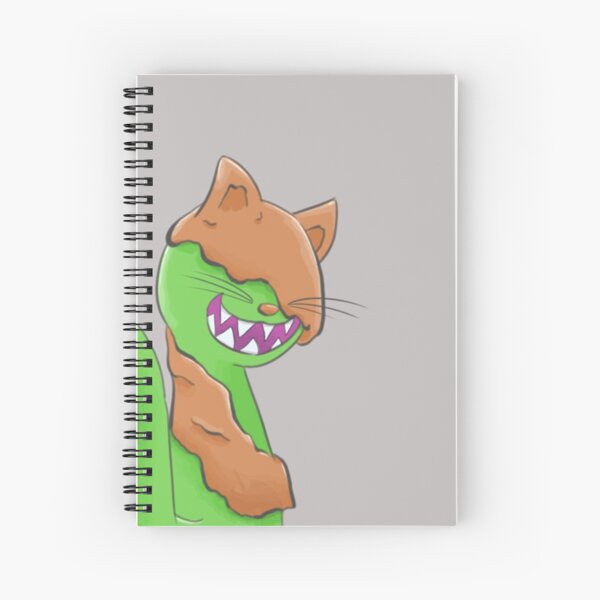 Candy Apple Cat Spiral Notebook