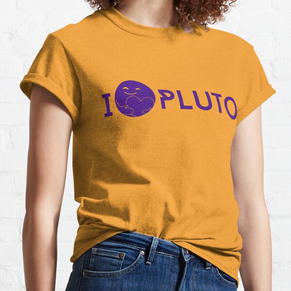 I <3 Pluto (purple) Classic T-Shirt