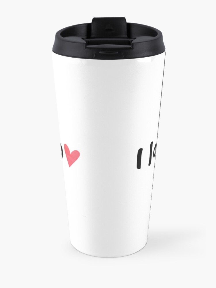 Alternate view of I Love You 3000 Travel Mug
