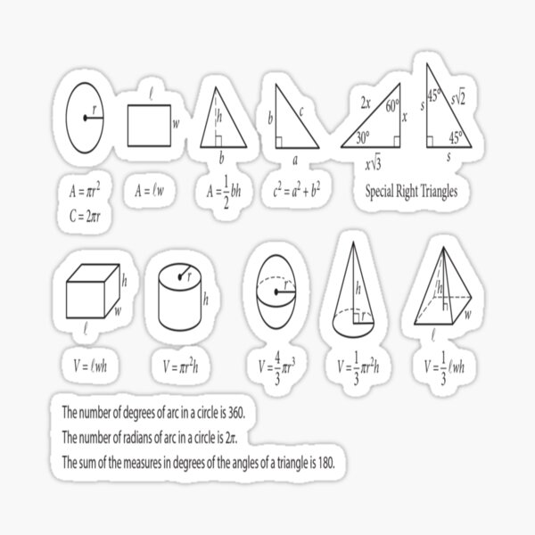 #Formula, #Mathematics, #Equation, #Imaginary, Complex Number, Mathematician, Trigonometric, Functions Sticker