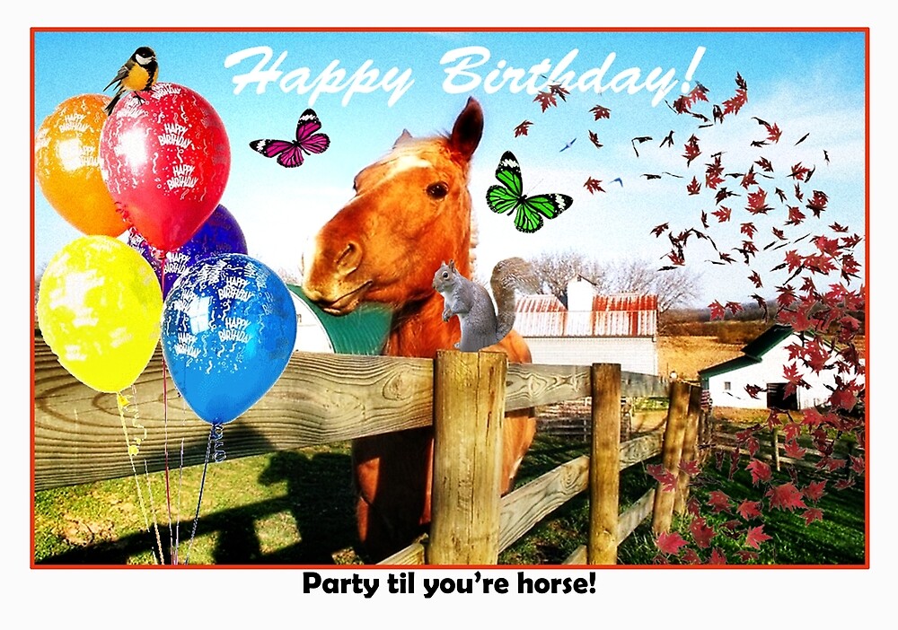 "Country Lover's Birthday Card" by Nadya Johnson Redbubble